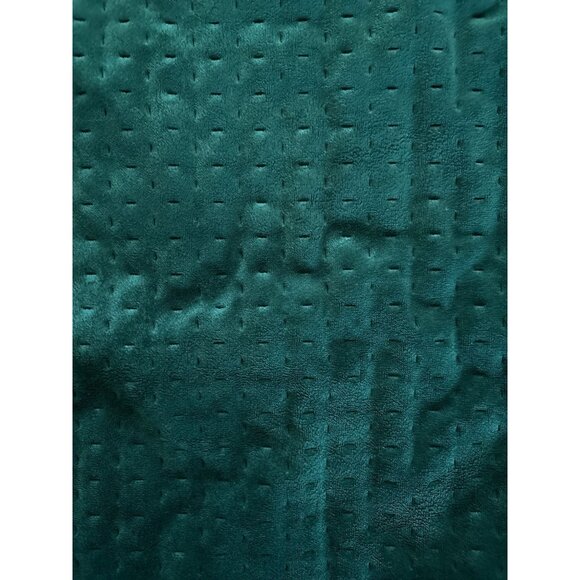 Plush Dark Green Pillow Covers 17"x17" By Surya Decorative Throw Cushion Emerald - Picture 2 of 5